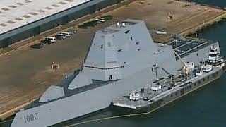 On board the USS Zumwalt the Navys pricey new battleship [upl. by Cedell]