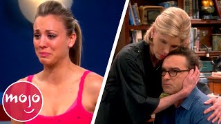 Top 10 Saddest The Big Bang Theory Moments [upl. by Edlun916]