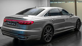 2021 Audi A8 Long  Interior Exterior and Sound [upl. by Haroun]