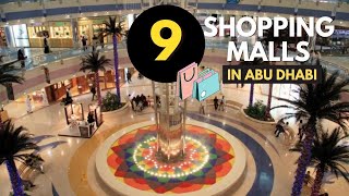 Top 9 Best Shopping Malls in Abu Dhabi 4K  Complete Tour Amazing Architecture [upl. by Gaspard]