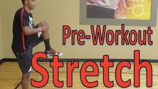 PreWorkout Stretch  PreGame Stretch  Dynamic Stretching Routine  Pro Training [upl. by Retrak]