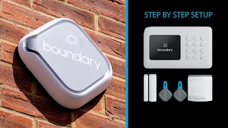 Boundary Home Security System Setup amp Installation  A DIY Burglar Alarm [upl. by Naggem]