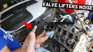 DODGE DART TICKING NOISE VALVE LIFTERS HOW TO FIX NOISY VALVE LIFTERS [upl. by Ainorev]