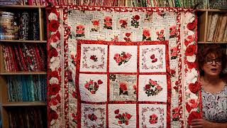 EPISODE 113  Vintage Handkerchief Rose Quilt [upl. by Aknahs]