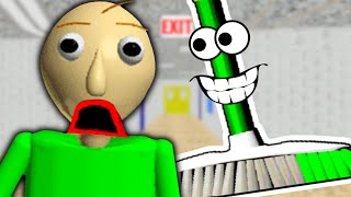 GOTTA SWEEP KILLED BALDI  Baldis Basics Mod [upl. by Brnaba891]