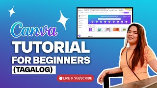 Canva Tutorial for Beginners  TAGALOG [upl. by Dinin]