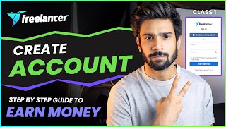 How To Create Freelancer Account  Freelancer Account Kaise Banaye [upl. by Rocray]