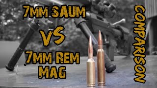 7mm SAUM vs 7mm Rem Mag  Full Comparison [upl. by Reid51]