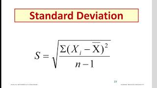 Measures of Central Tendency amp Variability [upl. by Janenna]