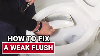 How To Fix A Weak Flush  Ace Hardware [upl. by Mikah]