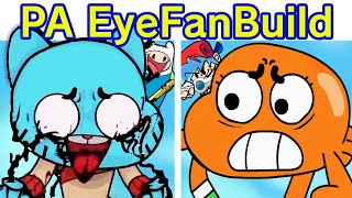 Friday Night Funkin VS PA EyeFanBuild  Finn Gumball amp Jake FNFMod Pibby Apocalypse Fan Build [upl. by Atalante]