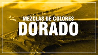 COMO HACER EL COLOR DORADO 🥇 Mezclas de Colores Paso a Paso [upl. by Vil]