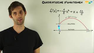 Quadratische Funktionen  Textaufgabe [upl. by Airpac]