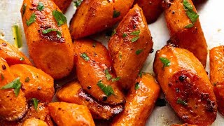 Garlic Roasted Carrots [upl. by Ahsena]