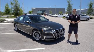 Is the 2020 Audi A8 L a BETTER luxury sedan than Mercedes or BMW [upl. by Calen]