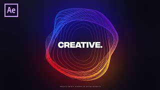 Gradient Typography Animation in After Effects Tutorial  Motion Graphics Tutorial No Plugins [upl. by Bernice]