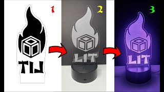 How to PROPERLY Laser Engrave Acrylic  LIT Tutorials [upl. by Derfniw]