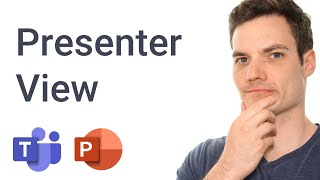 How to use Presenter View in Microsoft Teams [upl. by Grodin778]