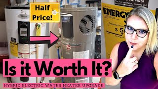 Heat Pump Water Heater Installation and Cost Savings [upl. by Tucky]