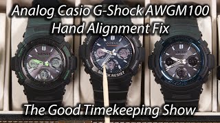 Casio GShock Hand Alignment Fix [upl. by Sabas828]