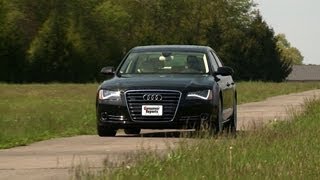 Audi A8 review  Consumer Reports [upl. by Iruy204]