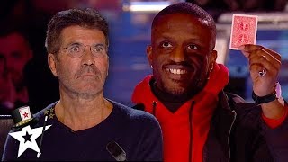 STREET MAGICIAN Does Incredible Disappearing Stunt on BGT 2020  Magicians Got Talent [upl. by Gnem13]