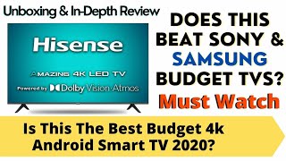 Hisense 43quot 4k Smart TV A71F Indepth Review amp Unboxing [upl. by Ainesell]