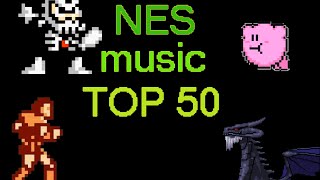 My Top 50 NES Music [upl. by Kaehpos829]