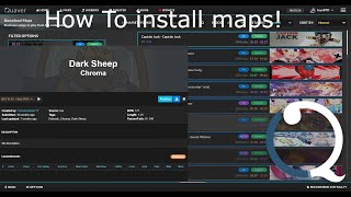 How to install maps in Quaver Simple and easy [upl. by Ennaylloh75]