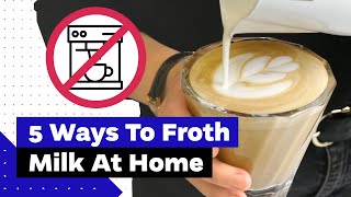 How To Froth Milk At Home Best Milk Frothers Review [upl. by Laureen]