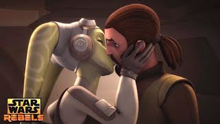 Star Wars Rebels Kanan amp Hera Talks About Their Future [upl. by Aseeral]