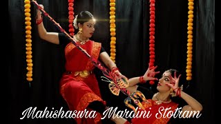 Aigiri Nandini  Mahishasura Mardini  Devi Stotram  AATwins Nrityanakshatras [upl. by Nodearb]