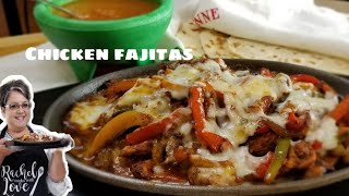 CHICKEN FAJITAS  Easy cheesy quick mexican meal  homemade seasoning ❤ [upl. by Berton105]