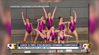 US Junior Olympics Synchronized Swimming Championship Now Underway [upl. by Ameen]