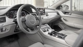 Audi A8 L W12 Luxury Interior [upl. by Samalla]