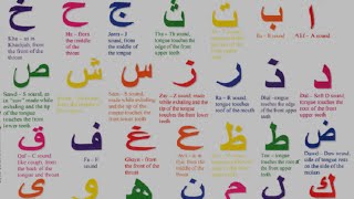 Arabic Alphabet  Pronunciation [upl. by Goff366]