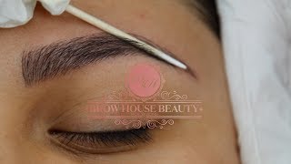 Microblading Process step by step [upl. by Ardnekan]