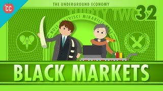 The Underground Economy Crash Course Economics 32 [upl. by Ardnosak]