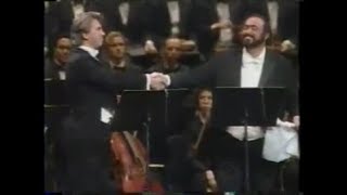 Luciano Pavarotti amp Dmitriy Hvorostovsky  Invano Alvaro [upl. by Ailegna]