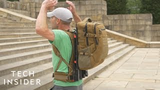 Floating Backpack Will Reduce Weight On Shoulders And Back [upl. by Rollie35]