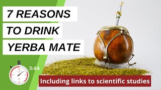 HEALTH BENEFITS OF YERBA MATE  7 Reasons to Drink Yerba Mate [upl. by Anitac]