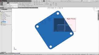 SOLIDWORKS  Reorient an Imported File [upl. by Cadman]