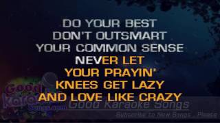 Love Like Crazy  Lee Brice Lyrics Karaoke  goodkaraokesongscom [upl. by Eetak]