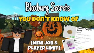 10 bloxburg 2022 Halloween Secrets YOU didnt Know About [upl. by Mayyahk]