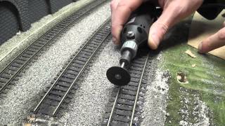 Building a Model Railway  Part 3  Track Laying [upl. by Leile]