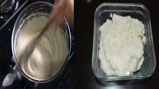 COMO HACER ENGRUDO PASTA COLA MASILLA CASERA HOW TO MAKE PASTE [upl. by Bertilla]