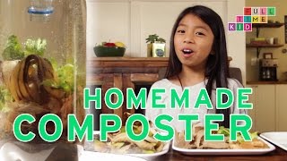 Making a Homemade Composter  FullTime Kid  PBS Parents [upl. by Earesed]