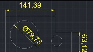 Dimensions Tutorial  AutoCAD [upl. by Ordnassela]