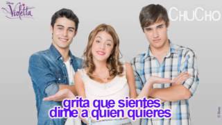 Violetta Habla si puedes Instrumental Karaoke [upl. by Owena]