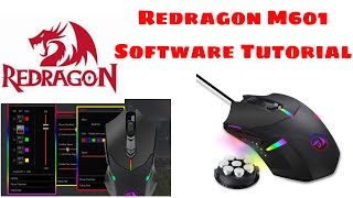 Redragon M601 Software Tutorial [upl. by Aholla606]